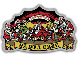 Santa Cruz Guzman Dead Dinner Sticker