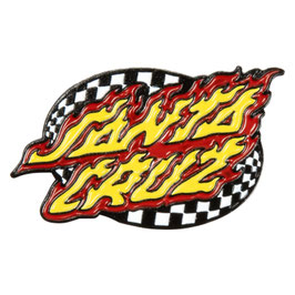 Santa Cruz Oval Check Pin