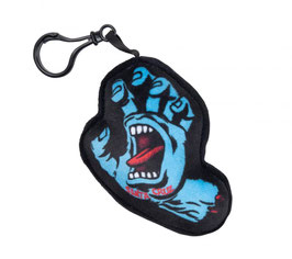 Santa Cruz Screaming Hand Plush Keychain