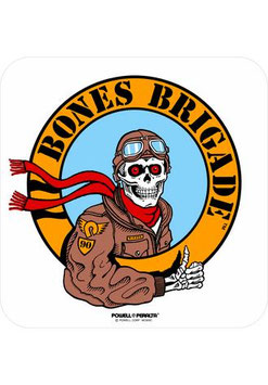 Powell Peralta Bones Brigade Ripper Pilot Sticker