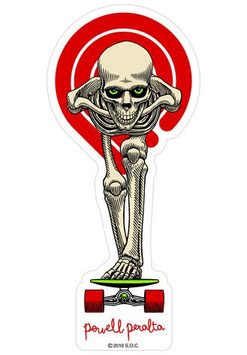 Powell Peralta Tucking Skeleton Sticker