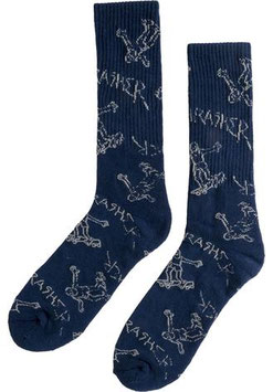 Thrasher Gonz Crew Socks navy