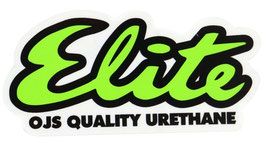 OJ Wheels Elite Quality Sticker green