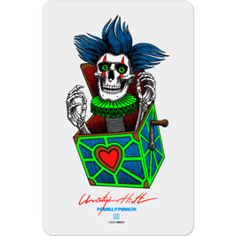 Powell Peralta Hiett Skull Sticker