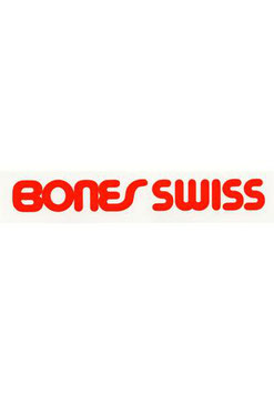 Bones Swiss Sticker red