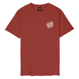 Santa Cruz Kendall Atomic Man Shirt dark rust