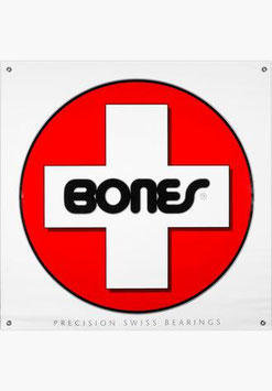 Bones Swiss Banner Vinyl