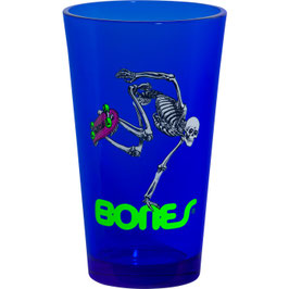 Powell Peralta  Pint Glass Skateboard Skeleton Blacklight