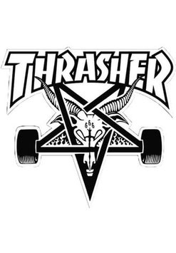 Thrasher Skategoat Board Sticker