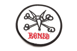 Powell Peralta Vato Rat Patch white