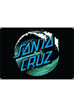 Santa Cruz Wave Dot Flag