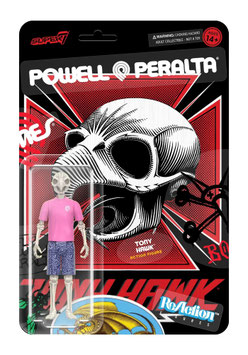 Powell Peralta Reaction Figure Tony Hawk Mount Trashmore
