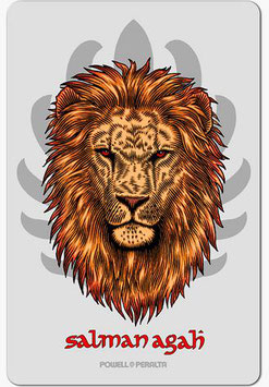 Powell Peralta Salman Agah Lion Sticker