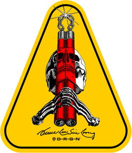 Powell Peralta Skull & Nunchuck Sticker