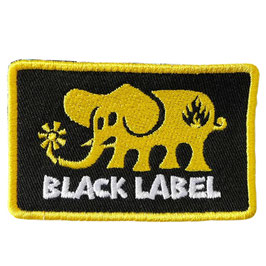 Black Label Elephant Patch