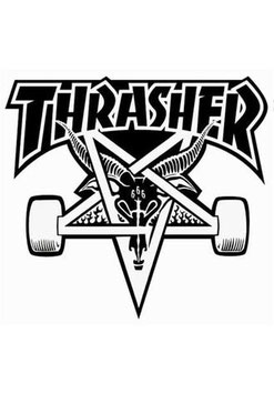 Thrasher Skategoat Sticker black