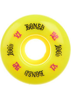 Bones Wheels 100's OG #17  V1