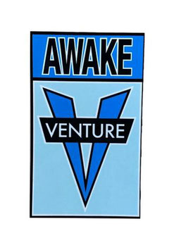 Venture OG Awake Sticker lightblue