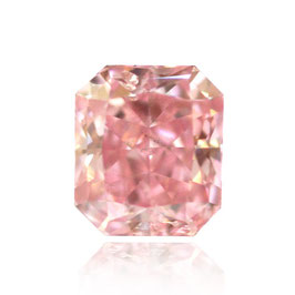 Argyle 0.16 Carat, Fancy Intense Purplish Pink Diamond, Radiant, SI2