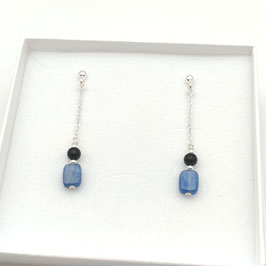 Boucles d'oreilles Kyanite