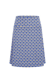 ZILCH Skirt wide, fan-dazzling-blue