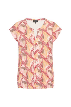 ZILCH V Neck, swirl-ruby