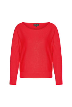 ZILCH Top Batsleeve, tomato