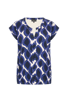 ZILCH V Neck, drops-royal-blue