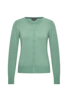 ZILCH Cardi Roundneck, sea green