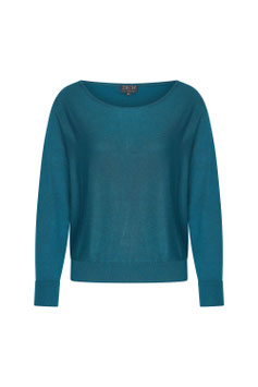 ZILCH Top Batsleeve, petrol