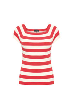 ZILCH Top Short Sleeve, two-tone-blossom