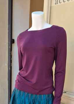 Fox's U Boot Shirt CESTINE, aubergine