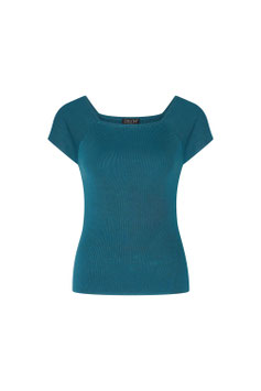 ZILCH Top Short Sleeve, petrol