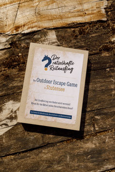 Spielbox "Der rätselhafte Reitausflug"