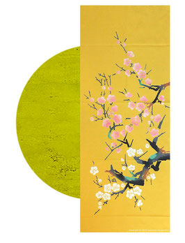 Tenugui "Kirschbaumblüten"