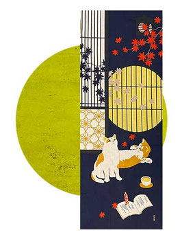 Tenugui "Katzen Tee"