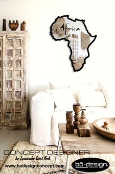 MIROIR DESIGNER / MODELE AFRICAN