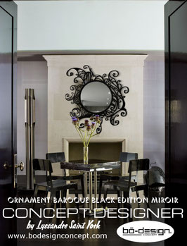 MIROIR DESIGNER / MODELE ORNAMENT