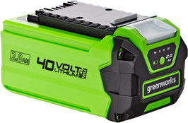 Greenworks Batteria G40B25 40V 2,5 Ah