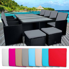 CUBE 8 "elegance" rattan nero