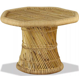 Tavolino Ottagonale Bambù
