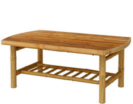 Tavolino 90x55 in Bambù