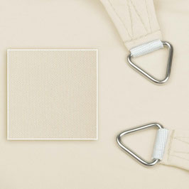 Vela ombreggiante quadra 4,5x4,5-160g/m²