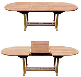 Tavolo Teak 180/240 oval