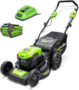 Rasaerba Greenworks GD40LM46SPK4