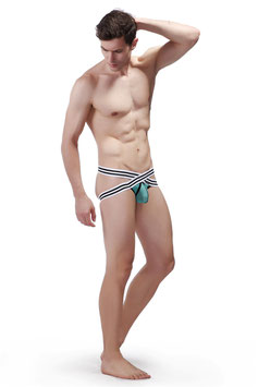 Jockstrap Criss-Cross Turquoise (S L)