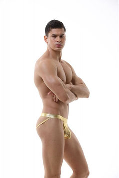 Jockstrap Metallic Guld (L)