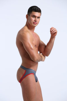 Jockstrap Breathing Mesh Grå (XL)