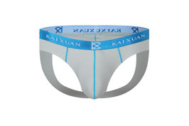 Briefstrap Seamless Ljusgrå (L XL)