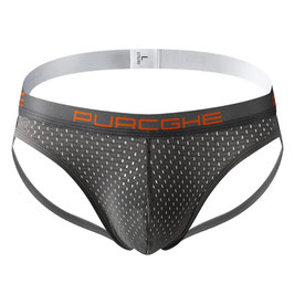 Jockstrap Purcghe Grå (M L XL)